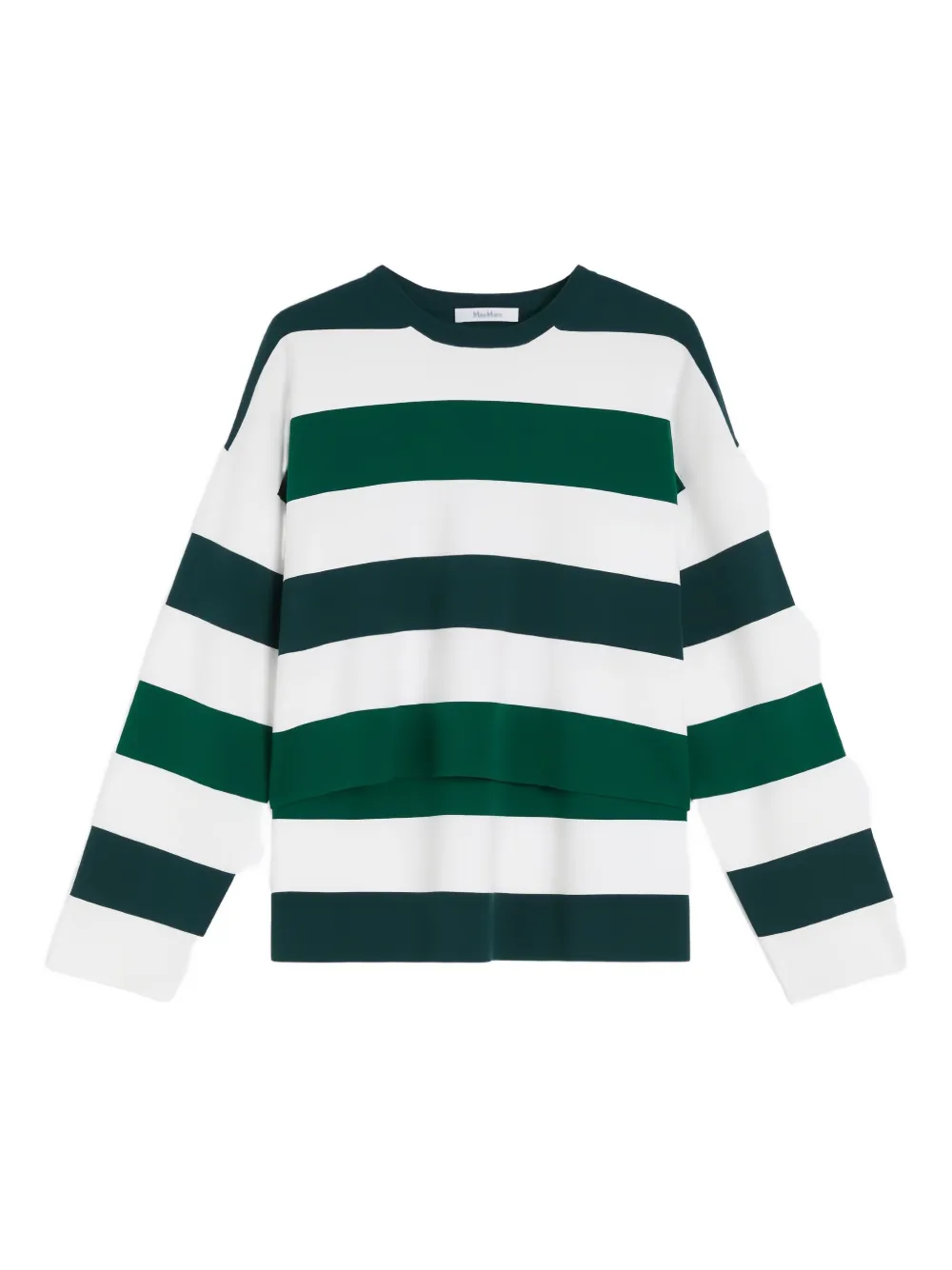 Max Mara Gestreepte trui Groen