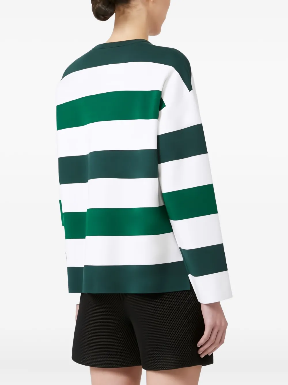 Max Mara Gestreepte trui Groen