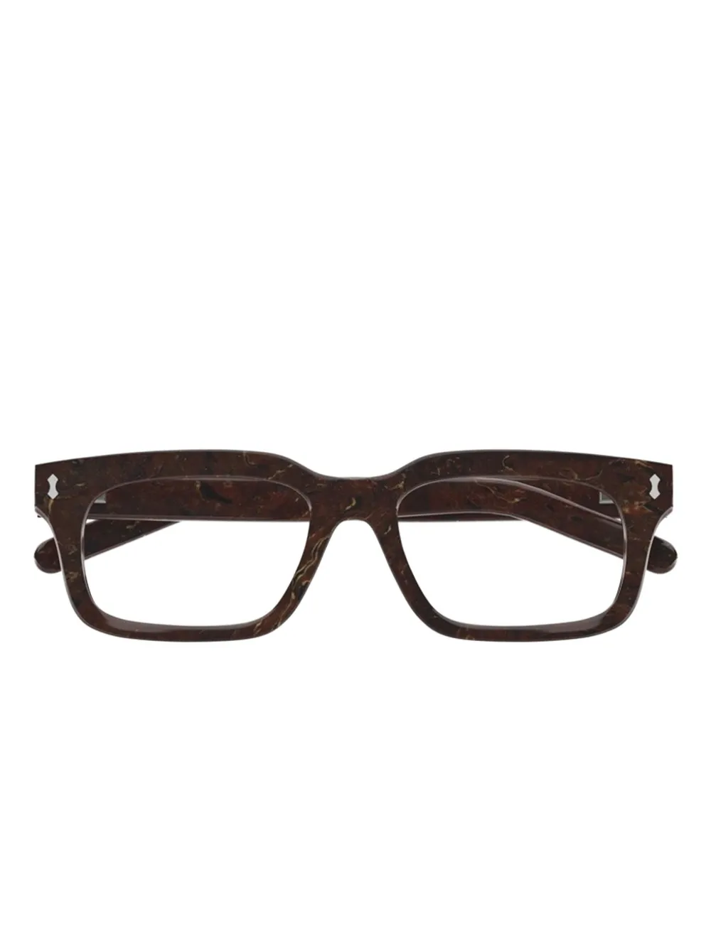 Gucci rectangle-frame sunglasses | Brown | Image 1