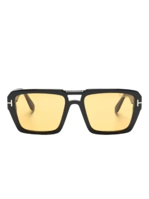 TOM FORD Eyewear パイロット サングラス | ブラック | FARFETCH JP