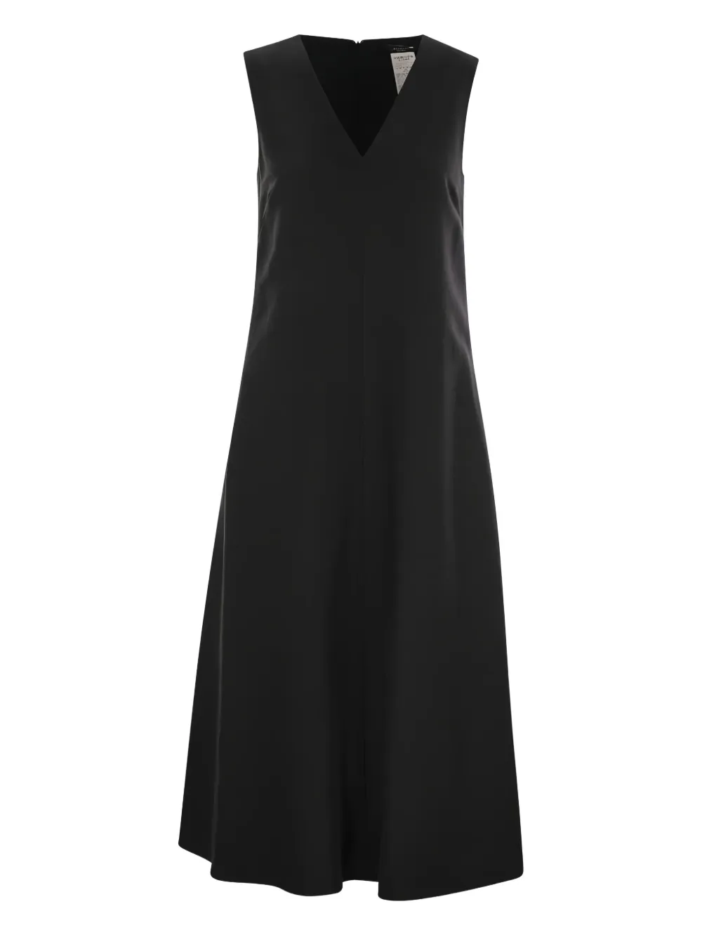 Weekend Max Mara Egoista sleevless V-neck dress Zwart