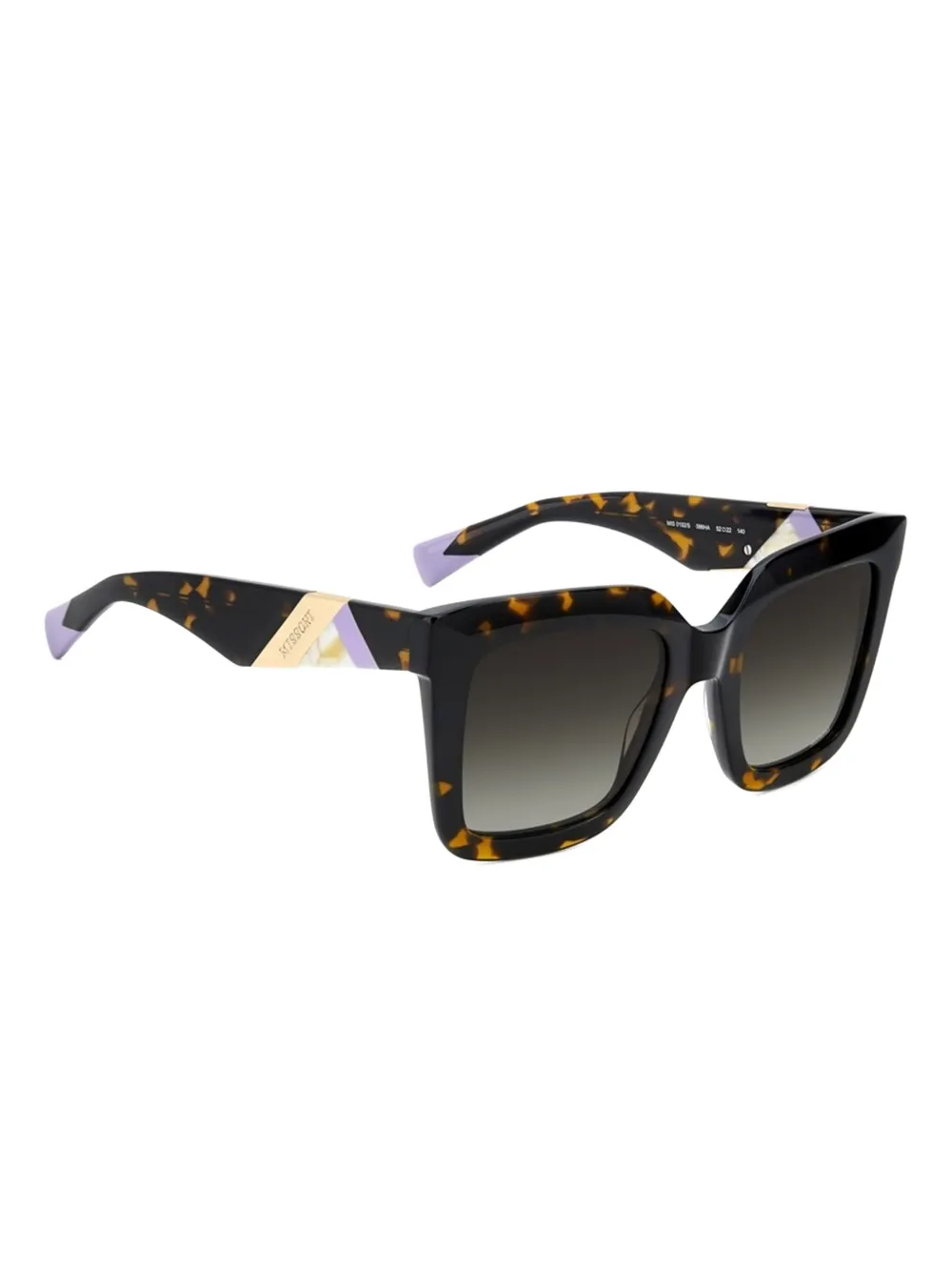 Missoni tortoiseshell oversized sunglasses Bruin