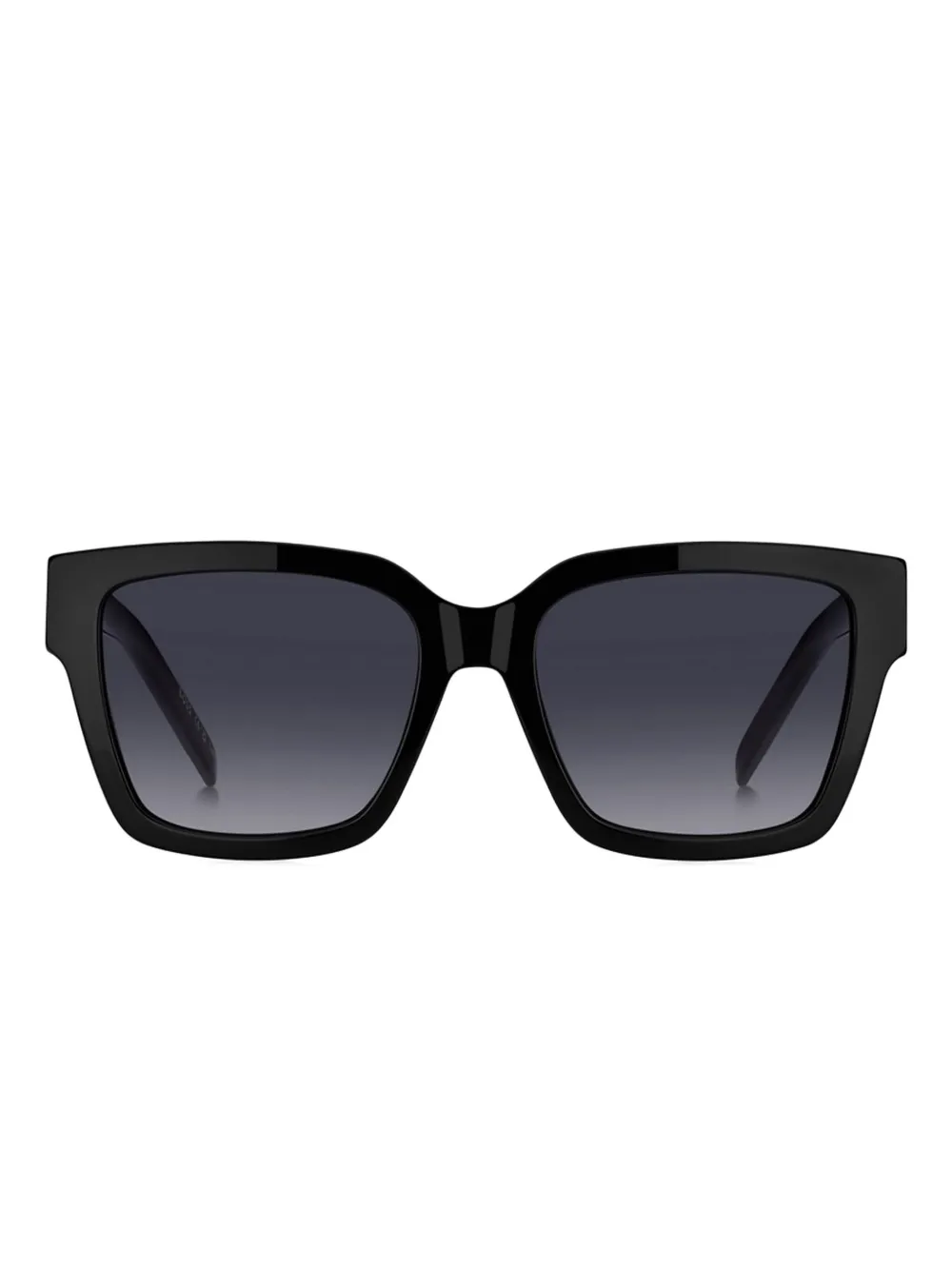BOSS square-frame sunglasses Zwart