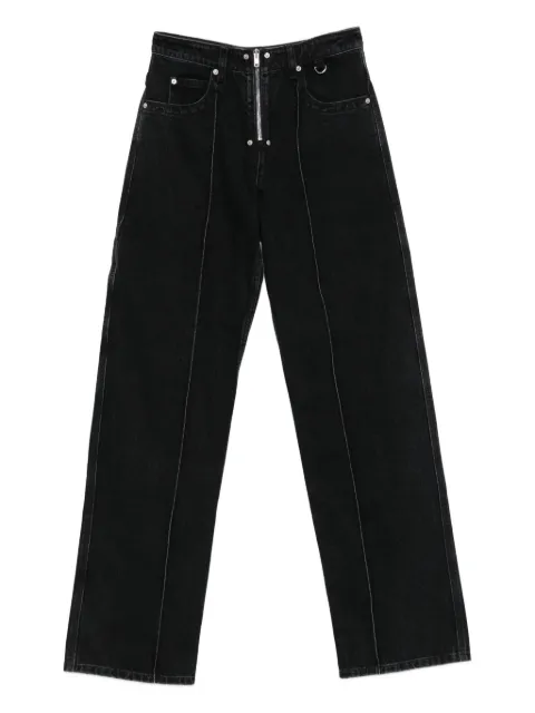 ISABEL MARANT Stely zip-fly panelled jeans