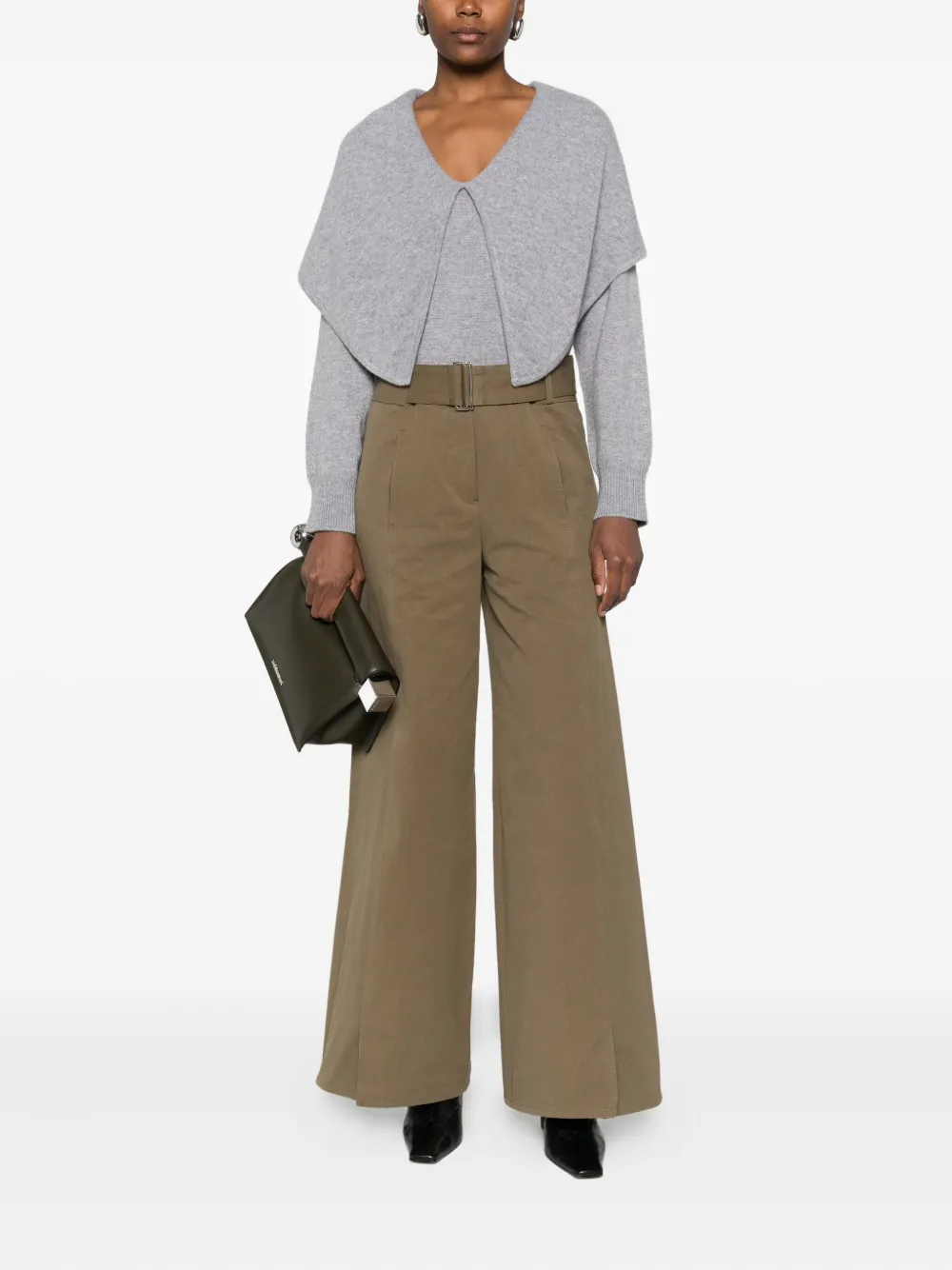 TOVE Malia wide-collar jumper | Knitted Sweaters | Image 2