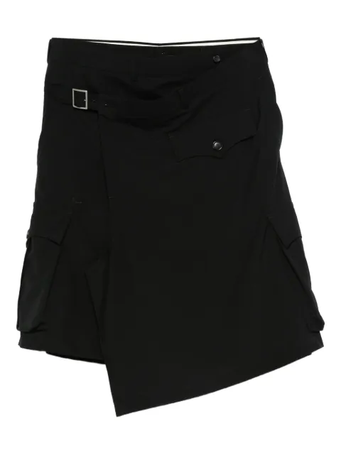 Comme des Garçons Homme Plus layered pocket-detail skirt