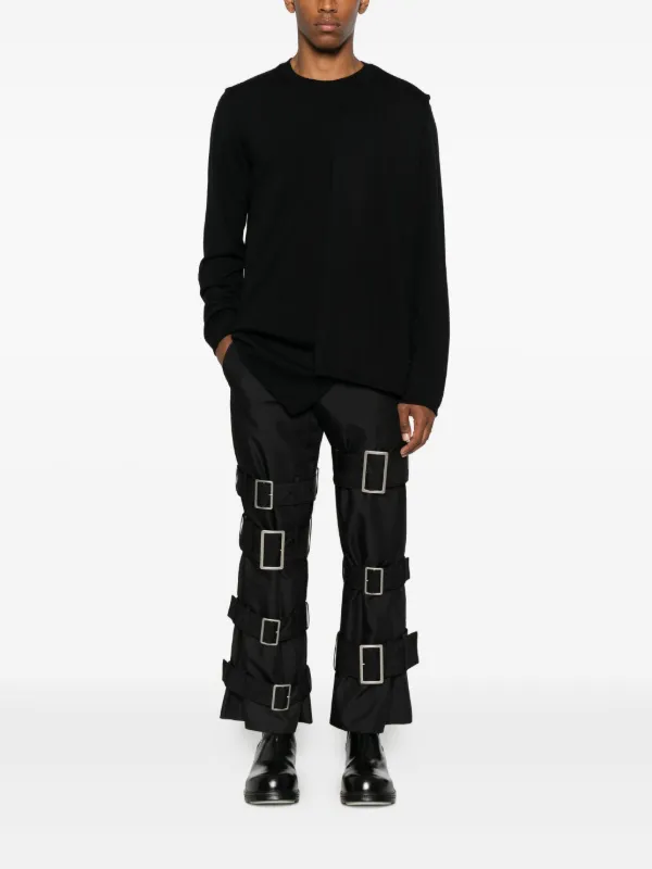 メンズウェア COMME des GARCONS SHIRT PANTS Comme Des Garçons Shirt Pantalones Con Hebilla | Negro | FARFETCH CL