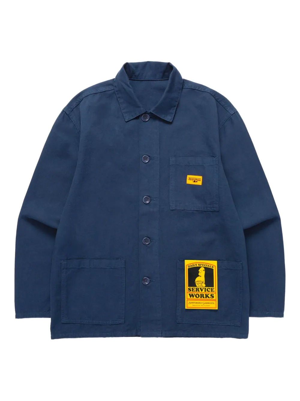 Service Works Chore patch-pocket jacket | Blue | Image 1