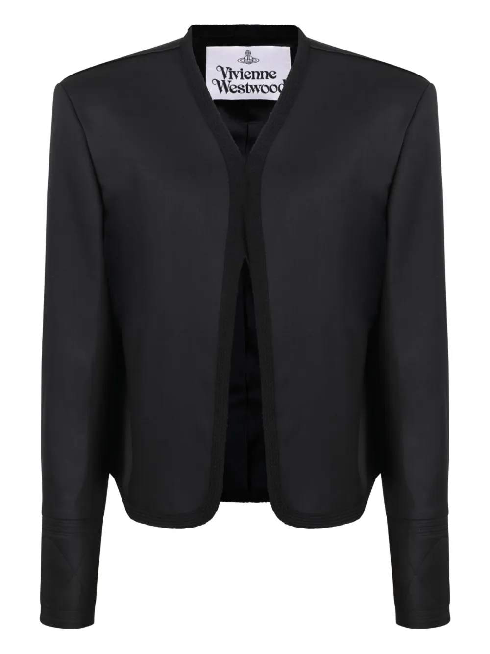 Vivienne Westwood Cropped-Jacke aus Schurwolle | Schwarz | Image 1