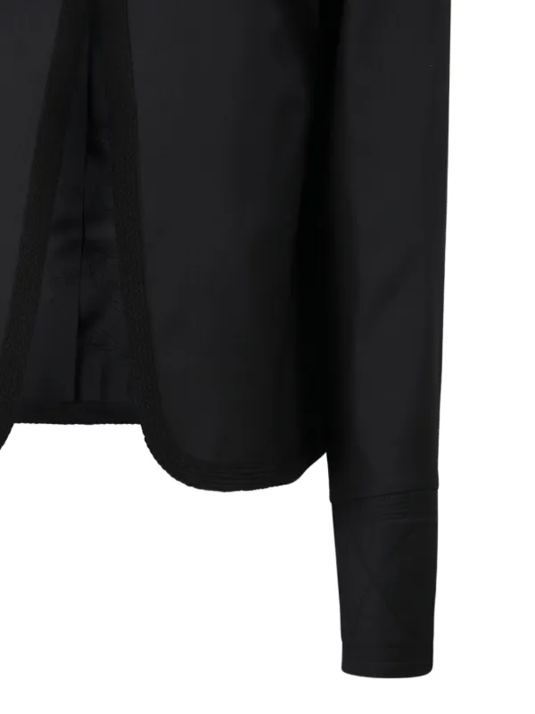 Vivienne Westwood Virgin Wool Cropped Jacket | Black | FARFETCH