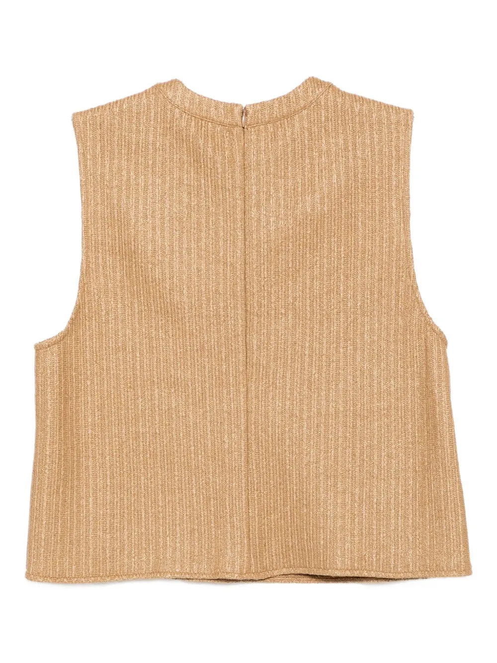TWP Tanktop met print Beige