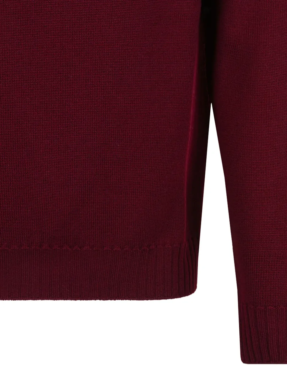 Vivienne Westwood Geribbelde trui met logo Rood