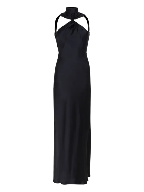 attico silk dress The Attico Mini Chemisier Dress