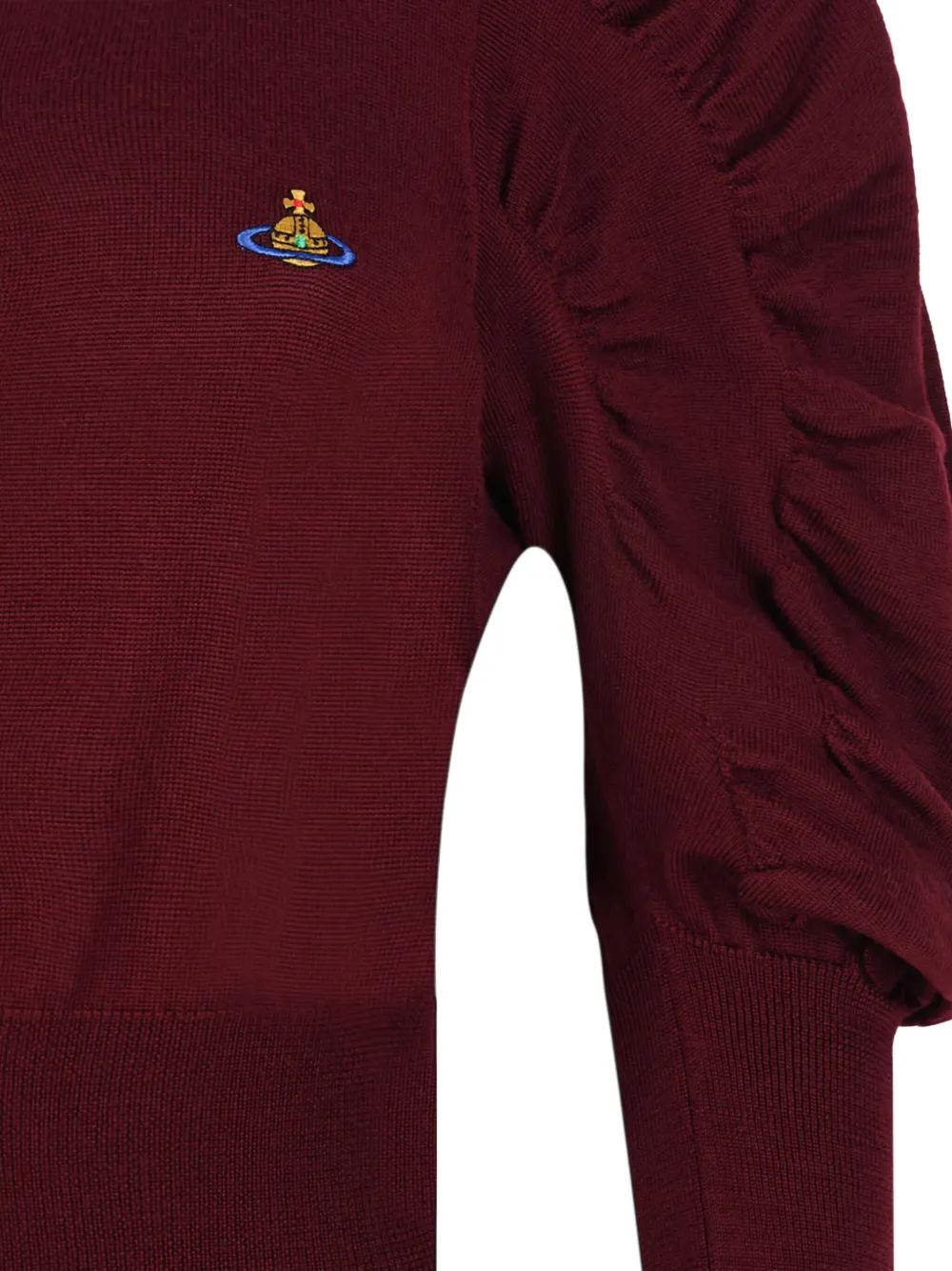 Vivienne Westwood Vest met ruches en knopen Rood