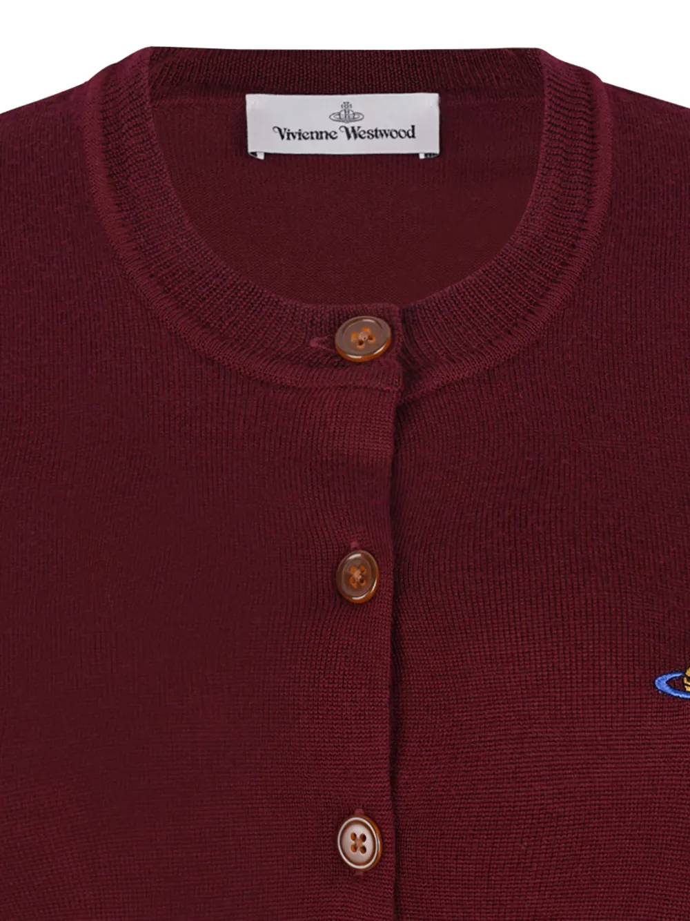 Vivienne Westwood Vest met ruches en knopen Rood