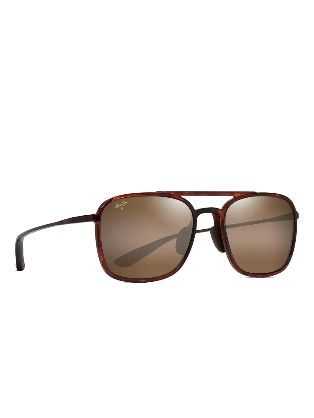 Maui Jim Keokea tortoiseshell square-frame sunglasses | Image 2