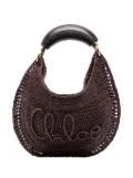 Chloé Banana raffia tote bag - Brown