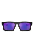 Prada Linea Rossa Linea Rossa square-frame sunglasses - Black