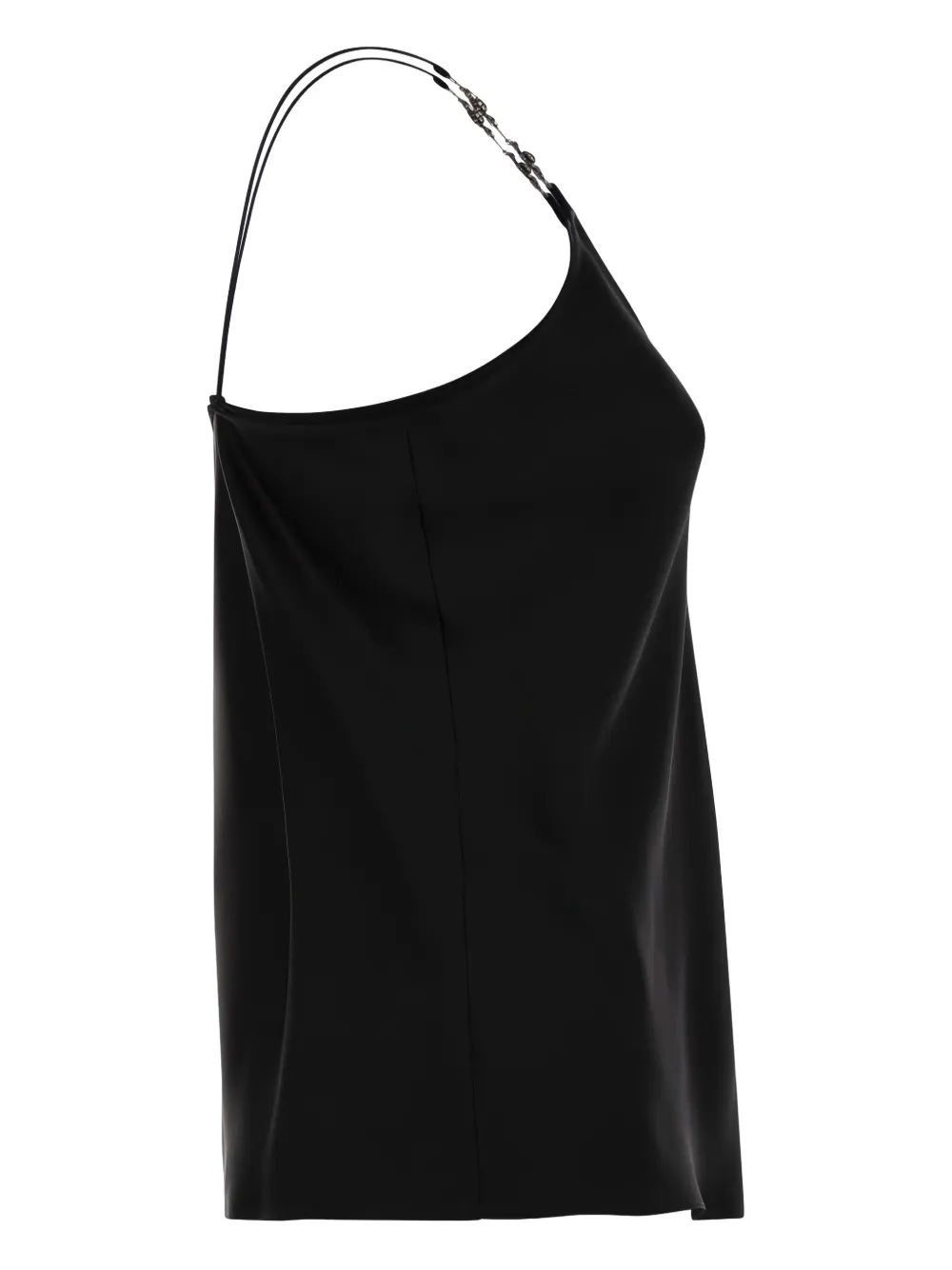 Max Mara Afelio hemd met kralenbandje Zwart