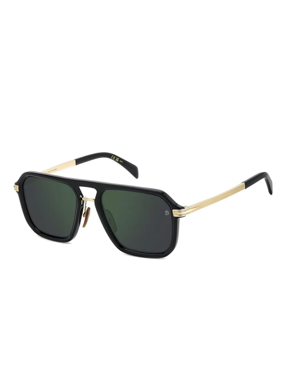 DAVID BECKHAM EYEWEAR rectangular-frame sunglasses Zwart