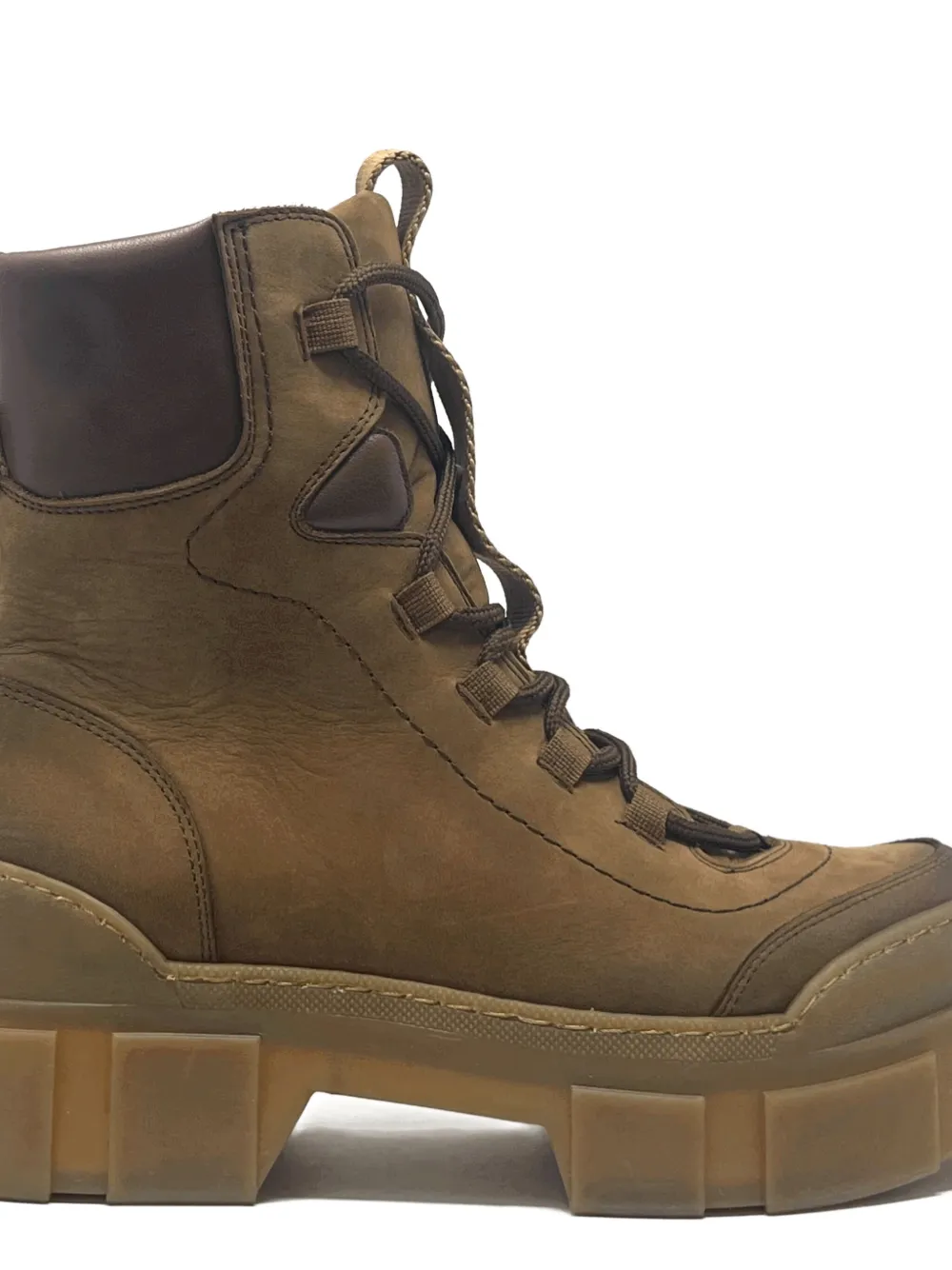 Vic Matie lace-up chunky boots Brown