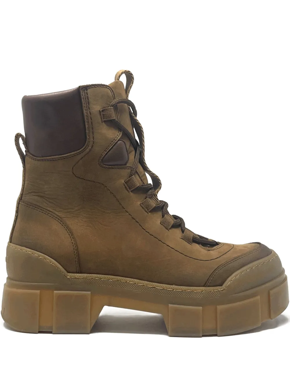Vic Matie lace-up chunky boots Brown