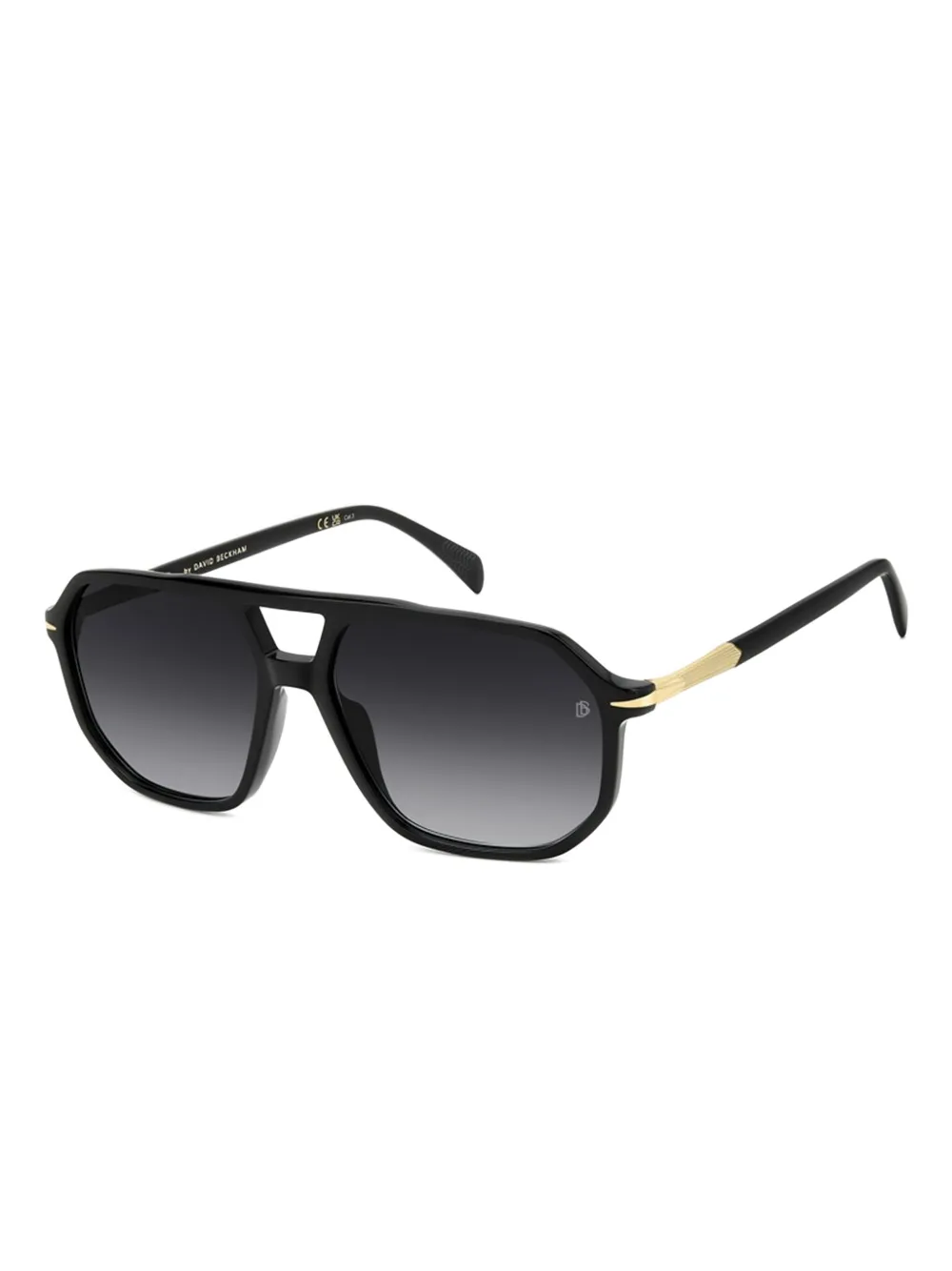 DAVID BECKHAM EYEWEAR geometric-frame sunglasses Zwart