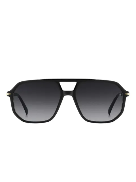 DAVID BECKHAM EYEWEAR geometric-frame sunglasses