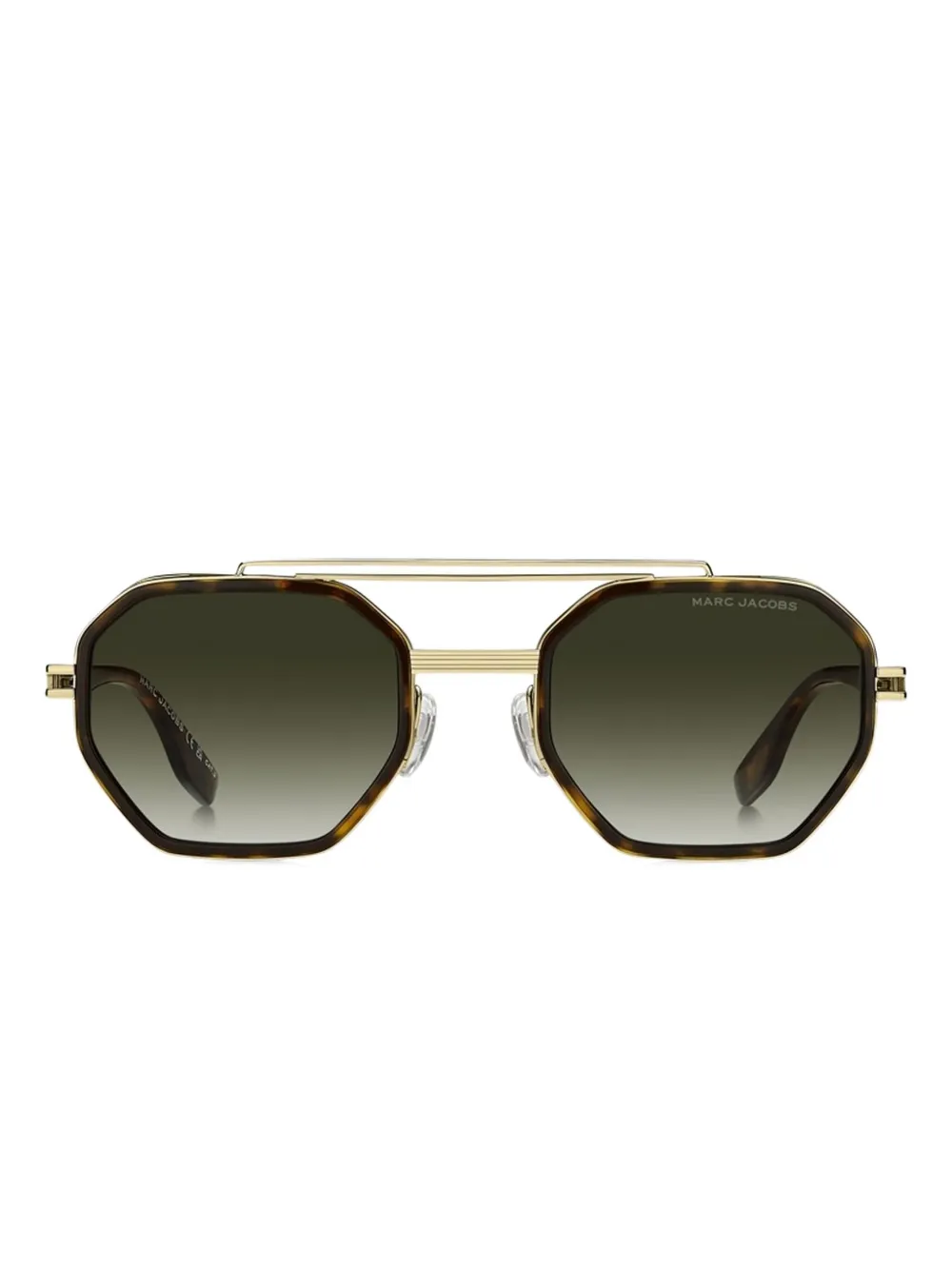 Marc Jacobs geometric-frame sunglasses | Braun | Image 1