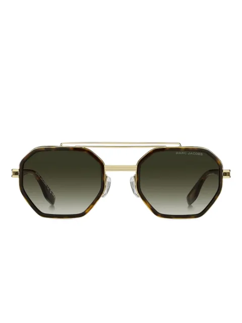 Marc Jacobs geometric-frame sunglasses