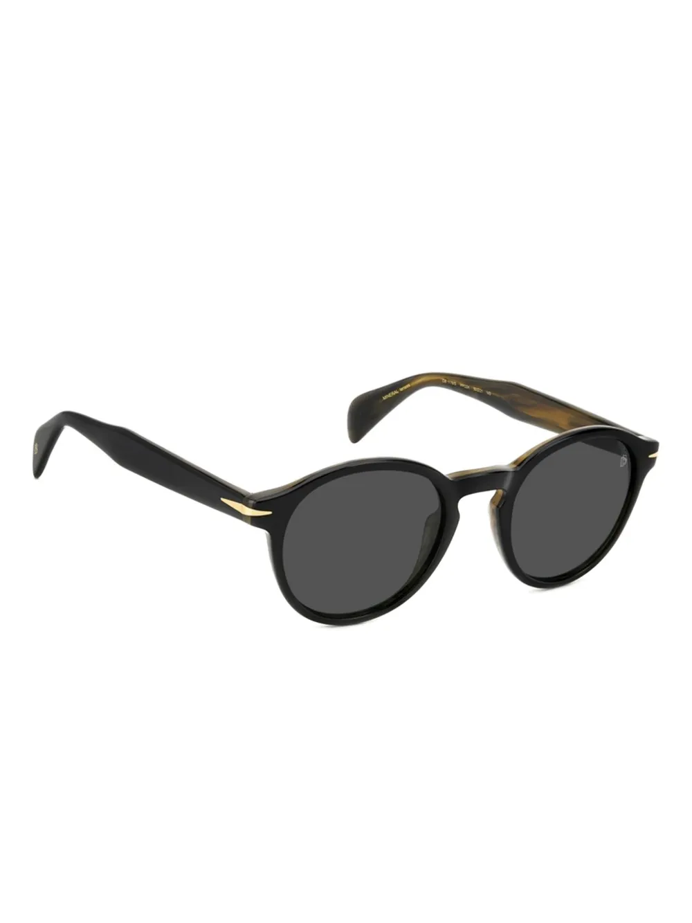 DAVID BECKHAM EYEWEAR round-frame sunglasses Zwart