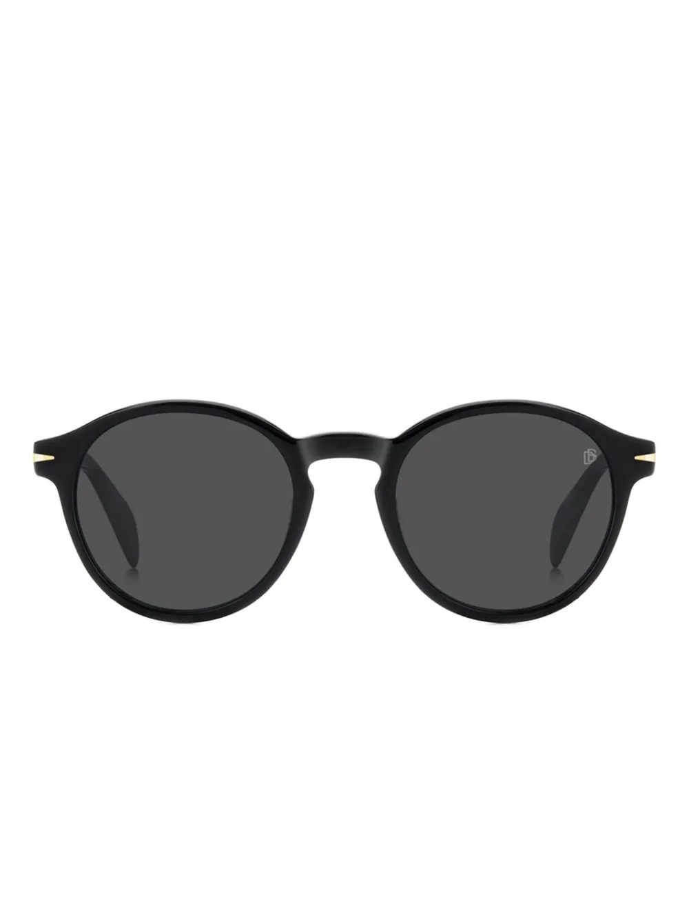 DAVID BECKHAM EYEWEAR round-frame sunglasses Zwart