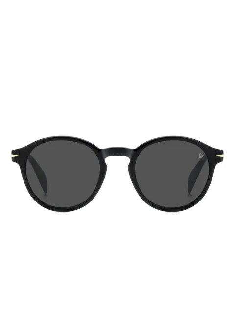 DAVID BECKHAM EYEWEAR lentes de sol con armazón redonda
