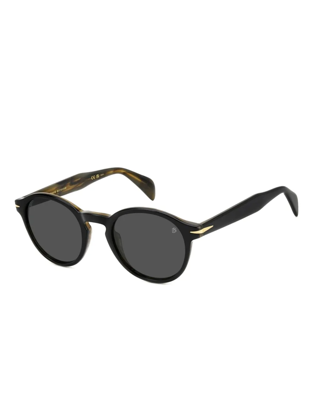 DAVID BECKHAM EYEWEAR round-frame sunglasses Zwart
