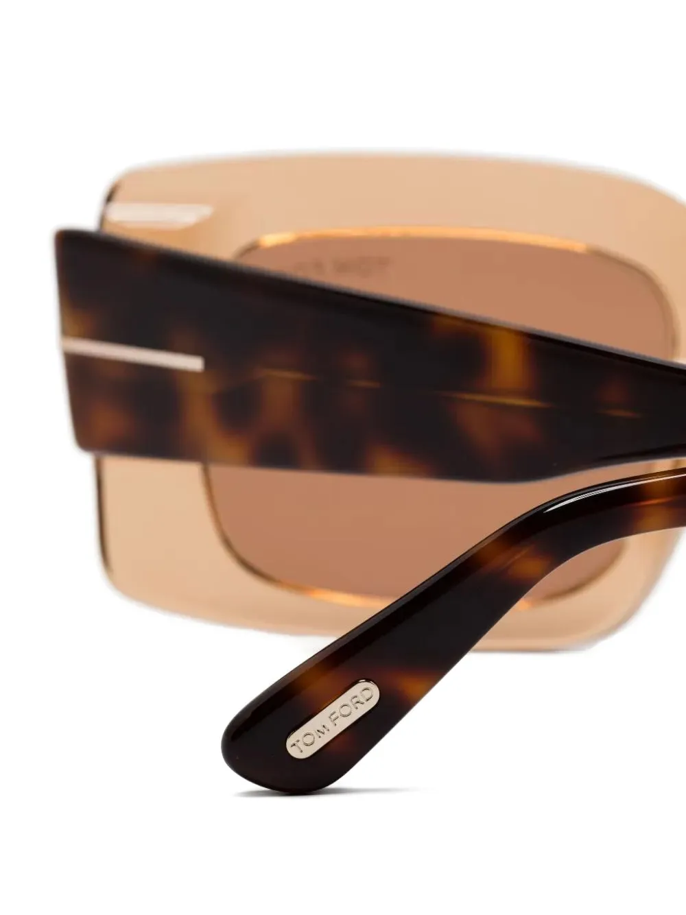 TOM FORD Brigitta zonnebril Bruin