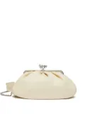 Weekend Max Mara Cubico ruched clutch bag - Neutrals