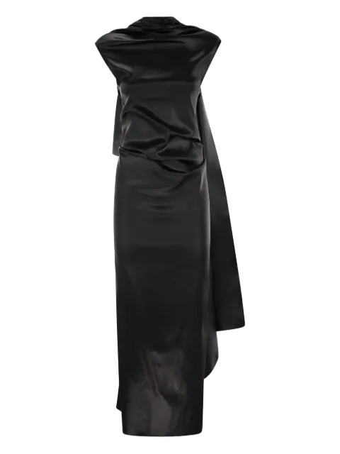 Max Mara draped midi dress