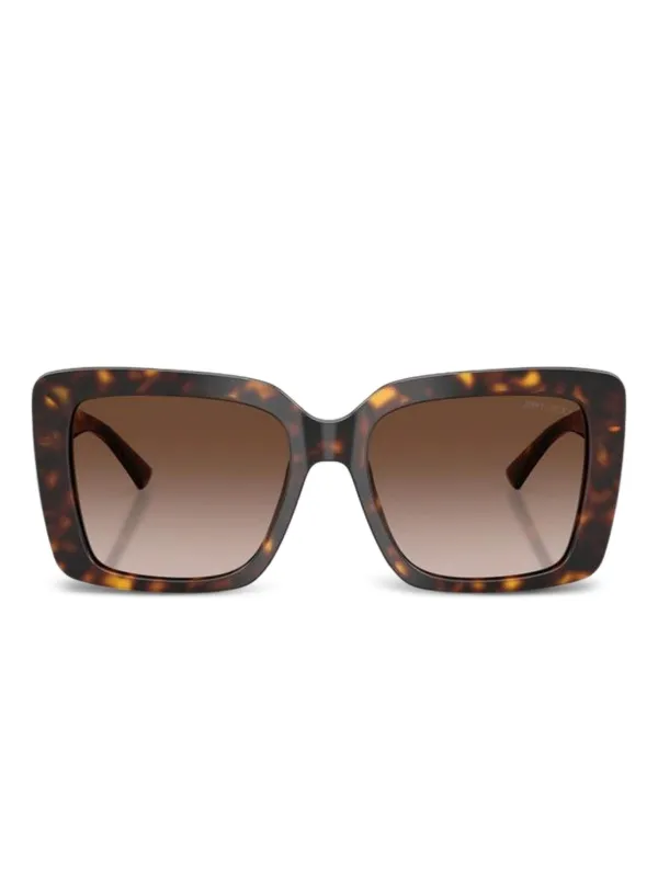 Jimmy Choo Eyewear オーバーサイズ サングラス