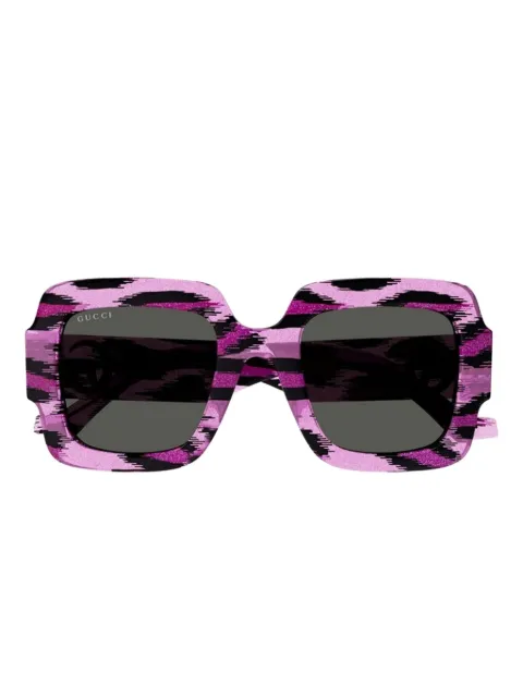 Gucci Eyewear leopard-print sunglasses