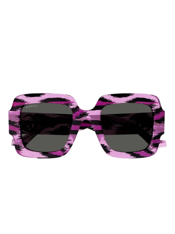 Gucci animal print sunglasses Womens GUCCI Sunglasses Leopard Brown Logo GG Glasses 2986/S  main image 2