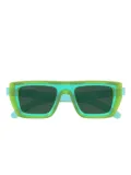Gucci Eyewear square-frame gradient-effect sunglasses - Green