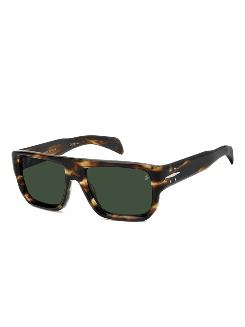 DAVID BECKHAM EYEWEAR tortoiseshell pilot-frame sunglasses Bruin