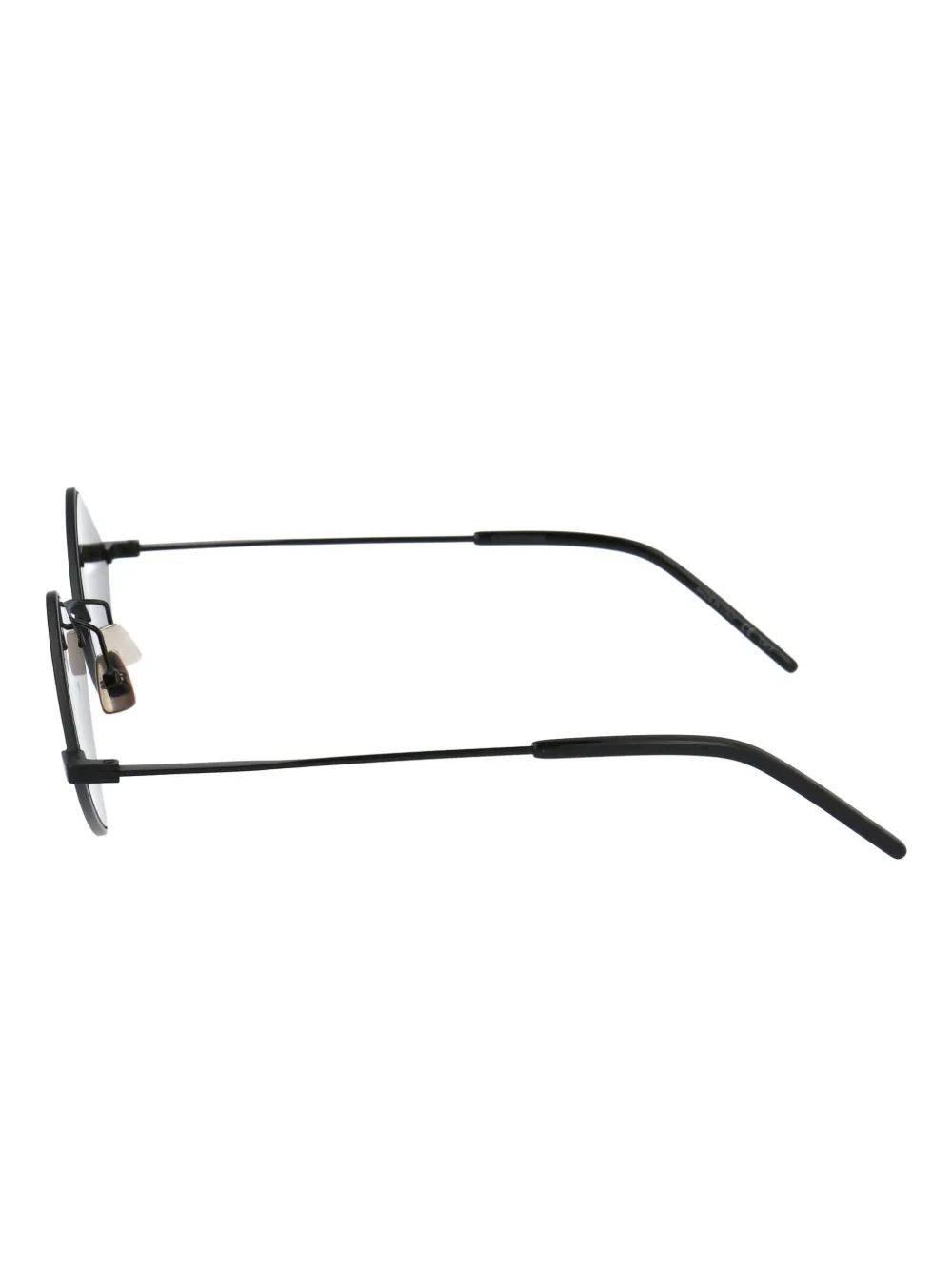 Saint Laurent Eyewear geometric-frame sunglasses Zwart