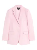Weekend Max Mara virgin wool double-breasted blazer - Pink