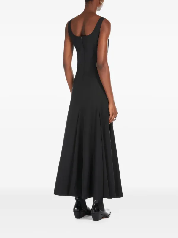 Max Mara Sleeveless Dress Black FARFETCH IN