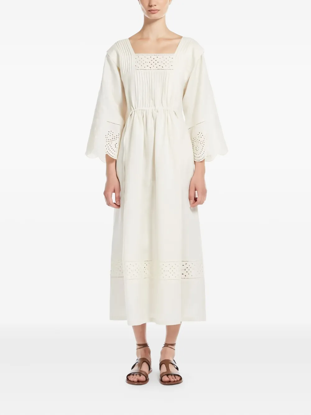 Weekend Max Mara robe en lin | Robes de jour | Image 2