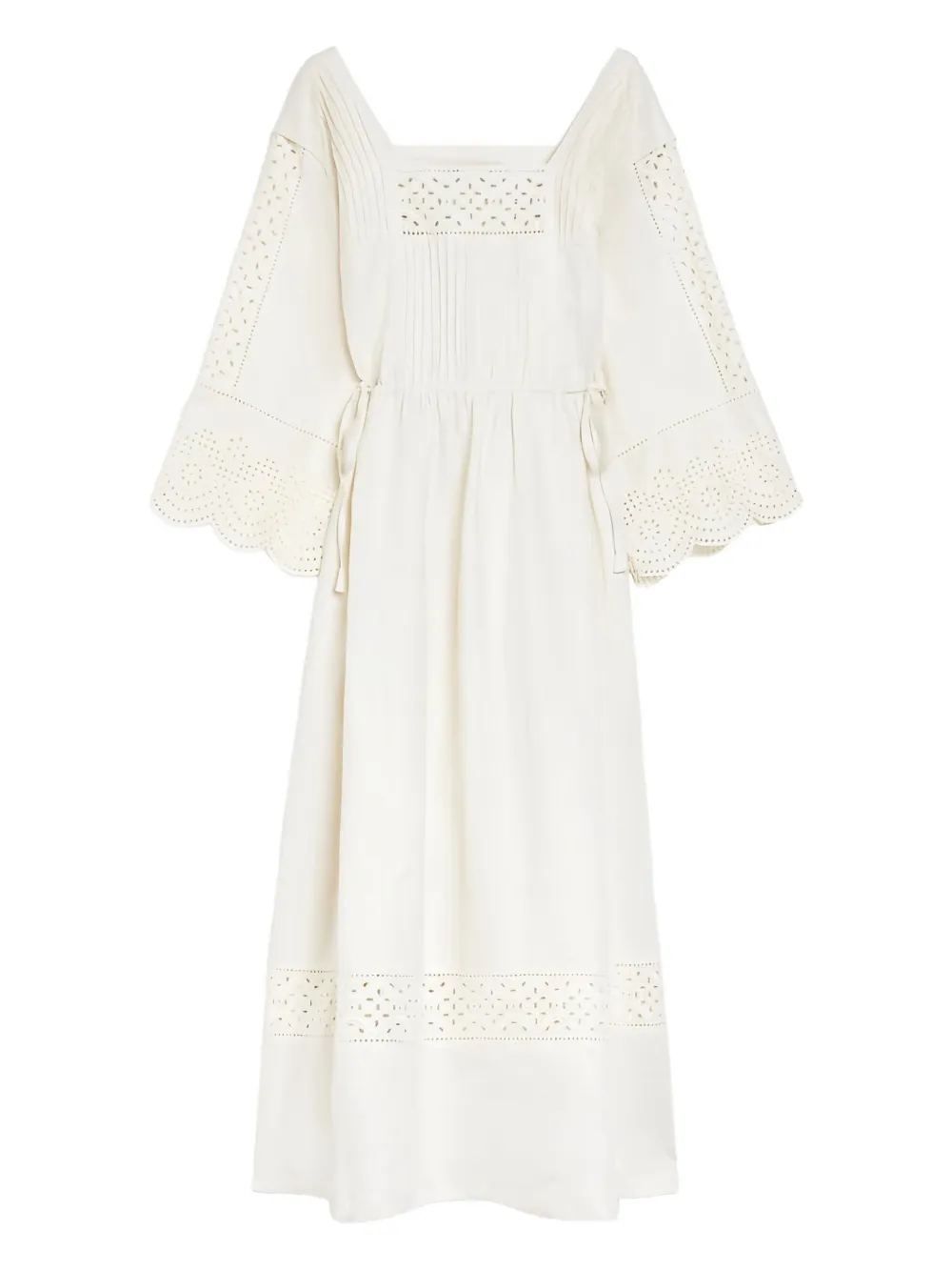 Weekend Max Mara robe en lin | tons neutres | Image 1