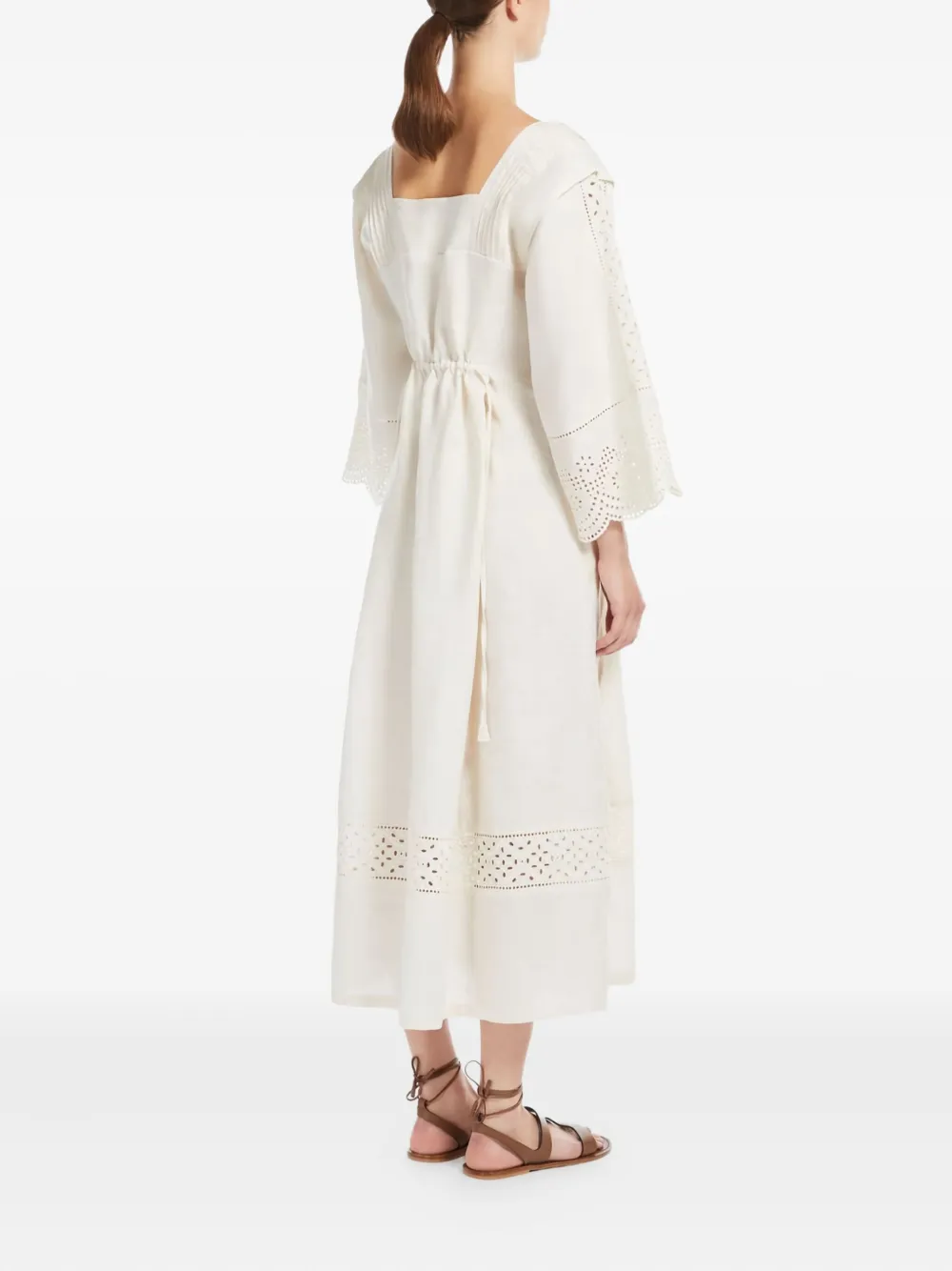 Weekend Max Mara Linnen jurk Beige