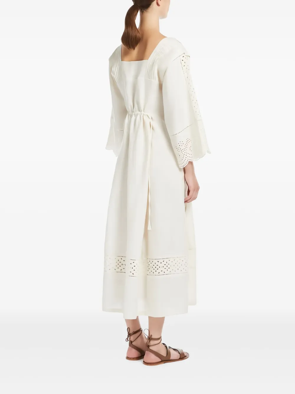 Weekend Max Mara Linnen jurk Beige