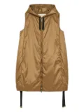Max Mara sleeveless puffer jacket - Brown